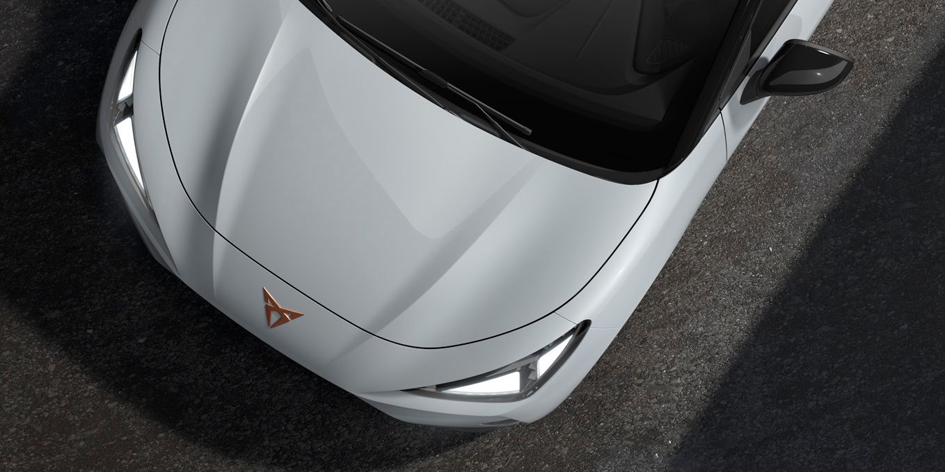 Cupra Raval na cor Branco Glacial