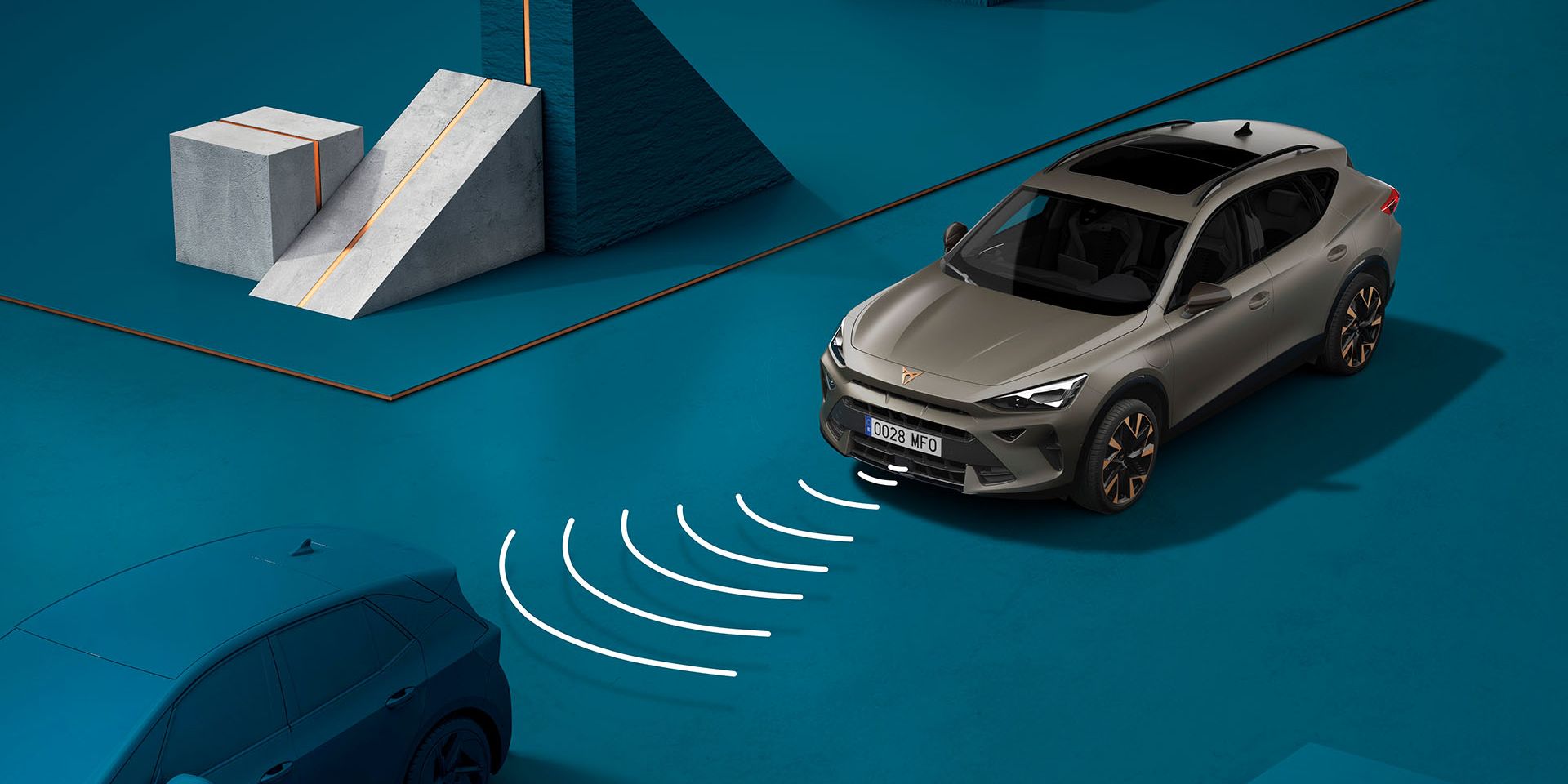 Como utilizar o novo CUPRA Formentor e o sistema de controlo de velocidade de cruzeiro adaptativo, demonstração visual  