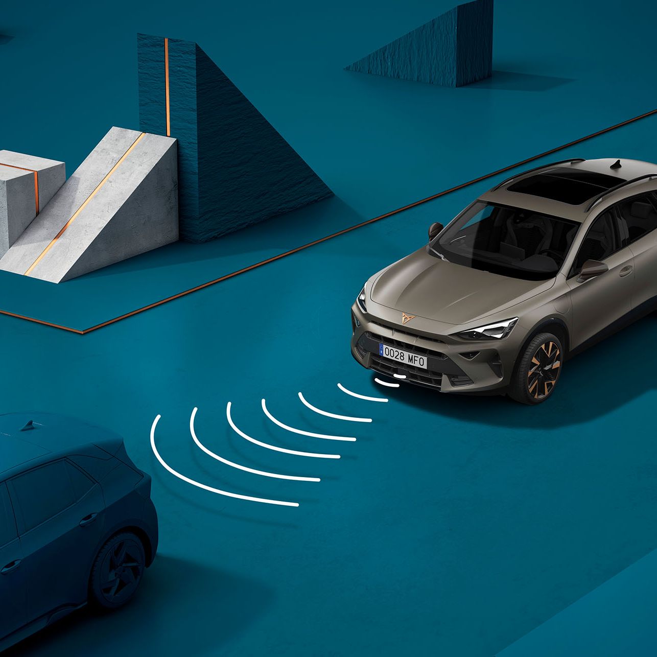 Como utilizar o novo CUPRA Formentor e o sistema de controlo de velocidade de cruzeiro adaptativo, demonstração visual  