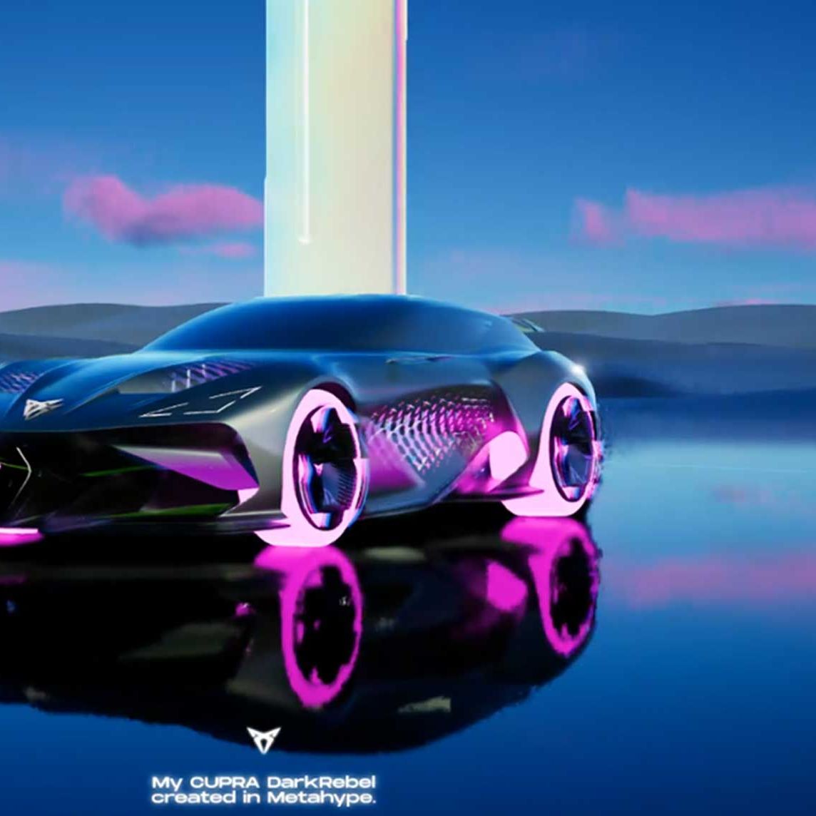 CUPRA DarkRebel, do mundo digital para o mundo físico
