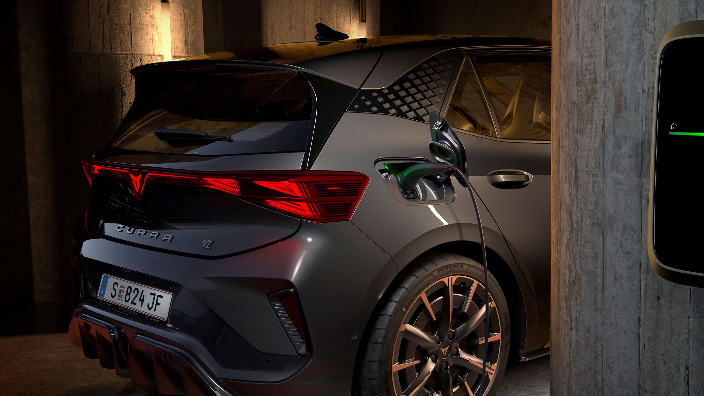 Sistema de carregamento do CUPRA Born VZ