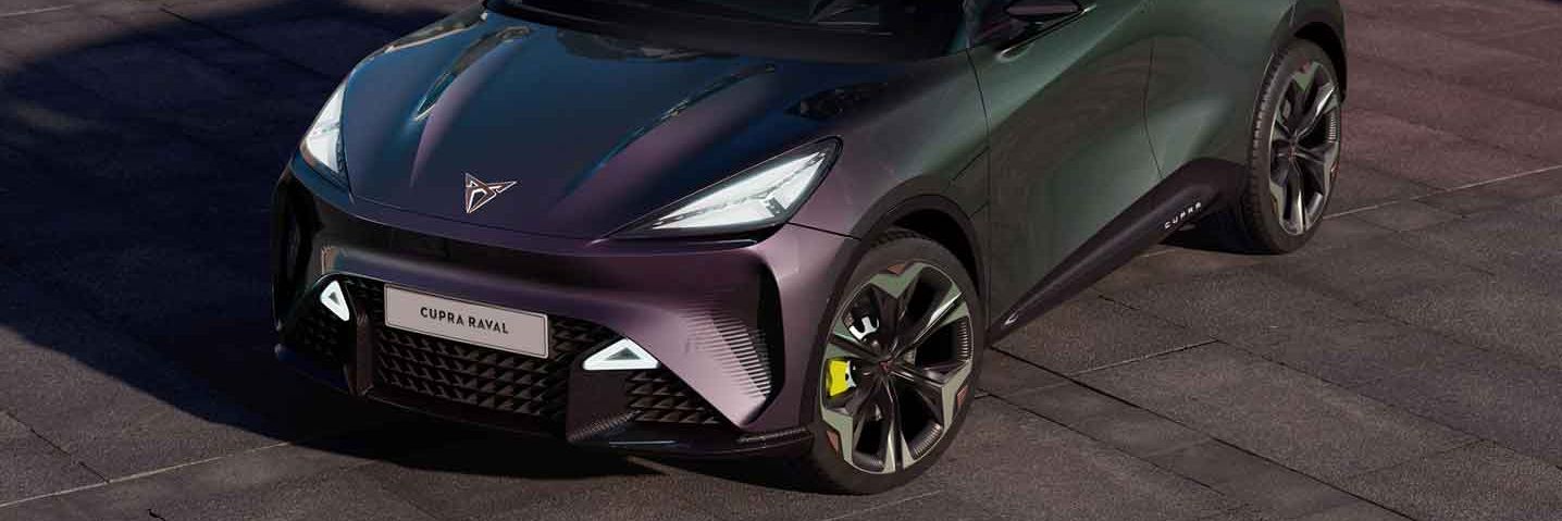 A CUPRA revela o nome do seu automóvel urbano elétrico no Automobile Barcelona: o CUPRA Raval 