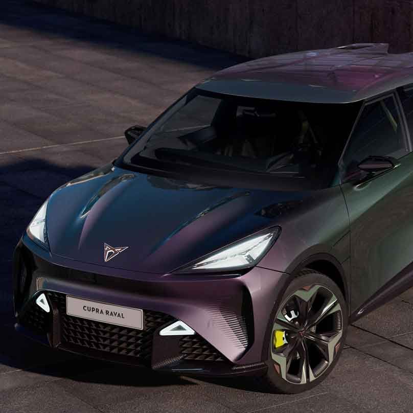 A CUPRA revela o nome do seu automóvel urbano elétrico no Automobile Barcelona: o CUPRA Raval 