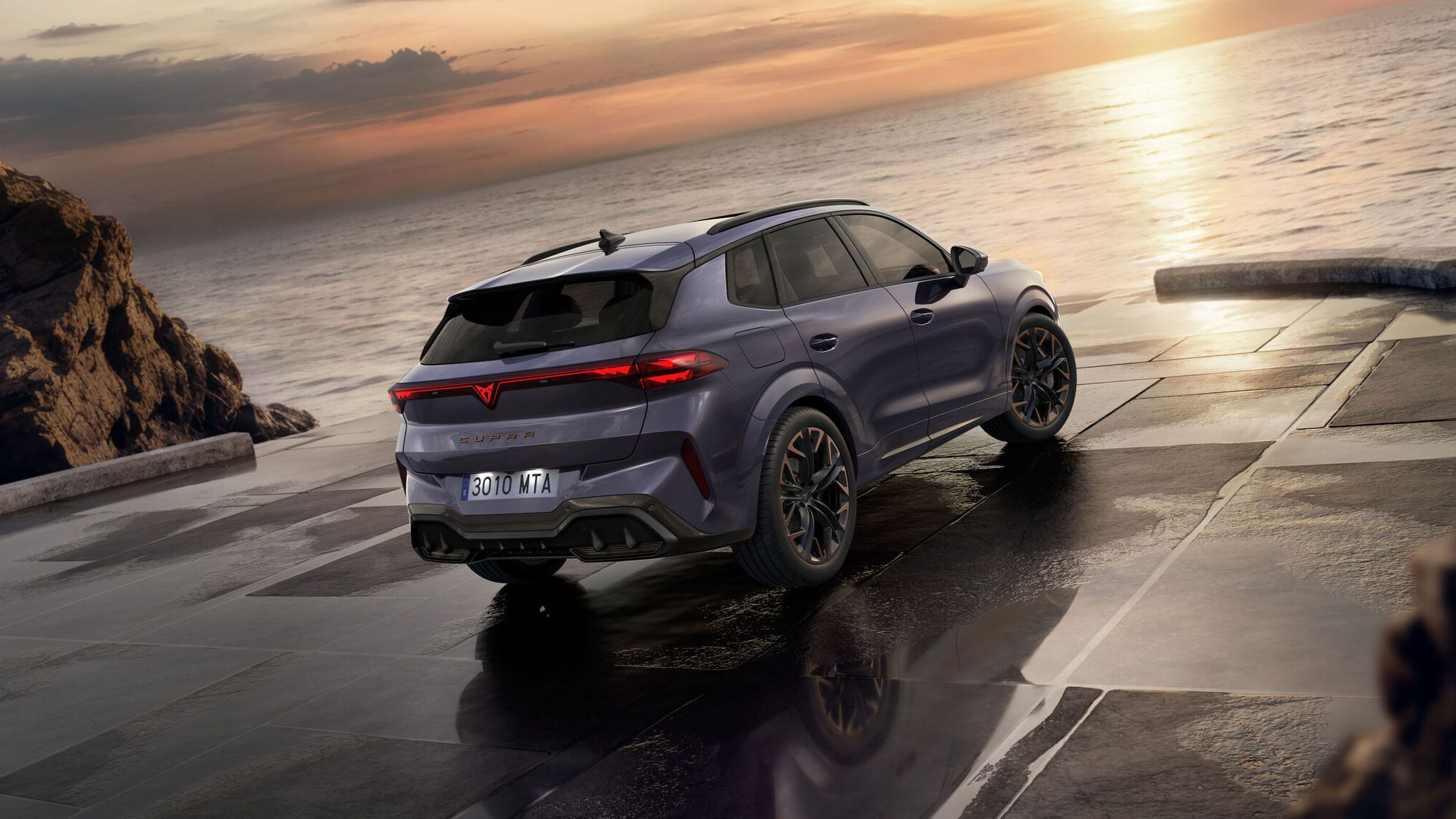 ista traseira do CUPRA Terramar Híbrido
