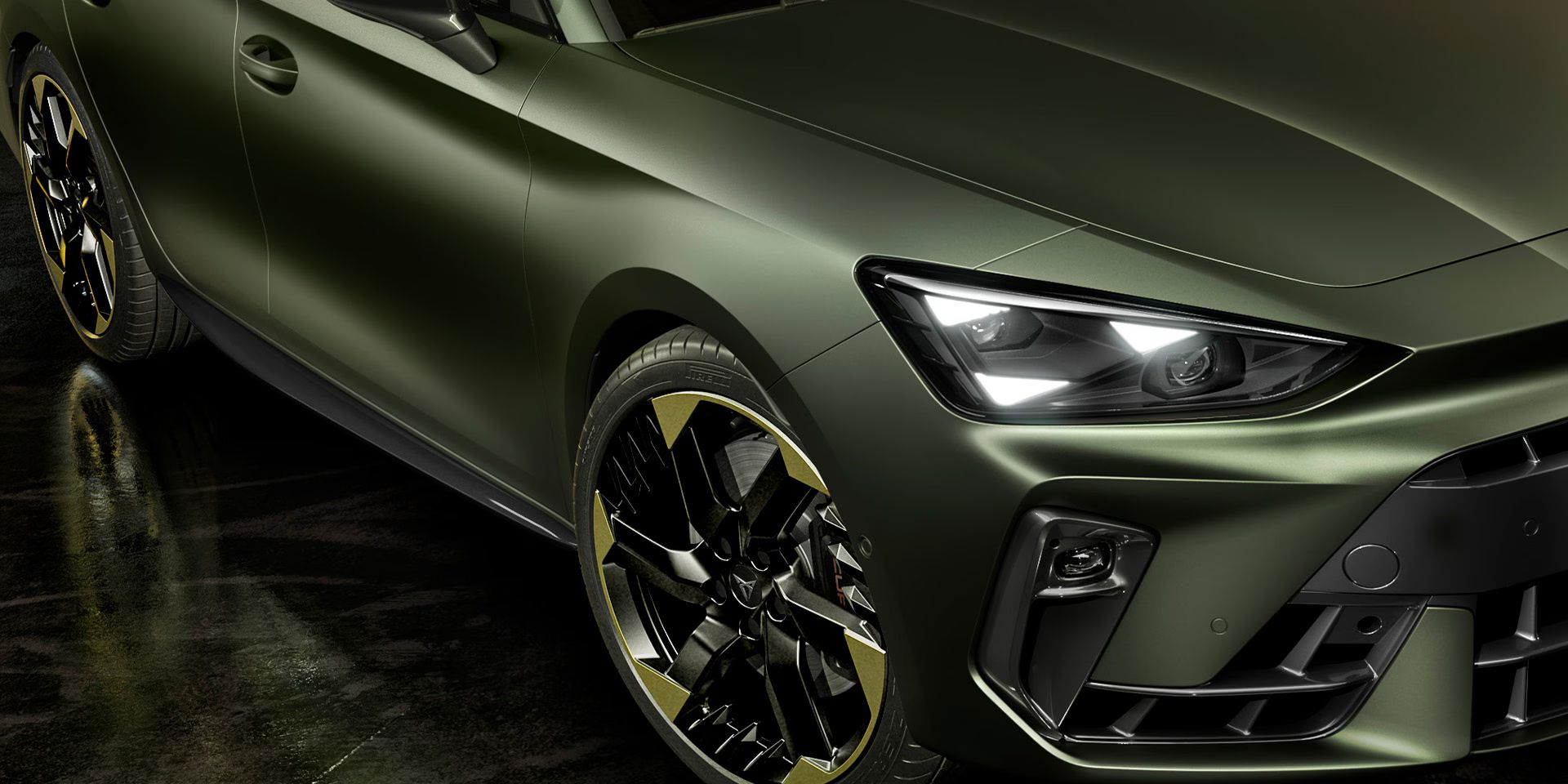 Jante Sulfur de liga leve de 19 polegadas incluída na nova edição do cupra leon tribe edition 