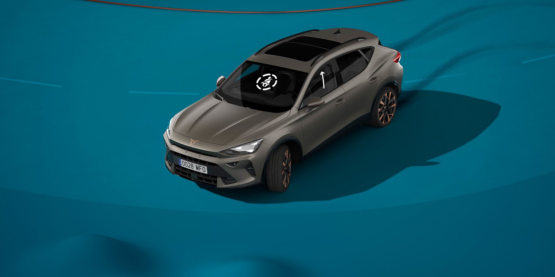Demonstração do sistema de pré-colisão do novo CUPRA Formentor