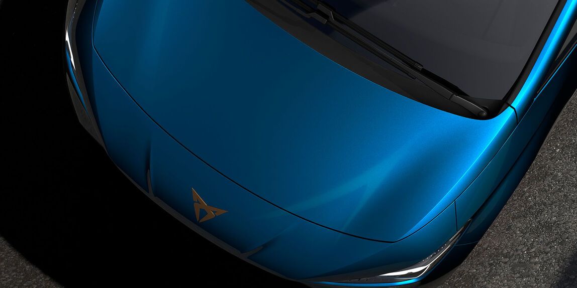 CUPRA Born Azul Aurora - Carro Elétrico