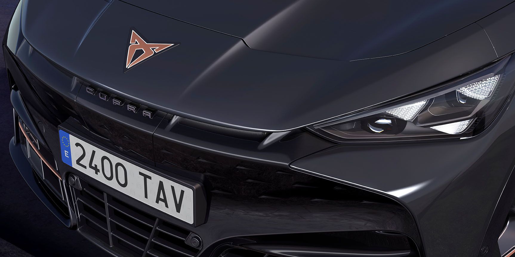 novo CUPRA tavascan na cor cinzento basalt 