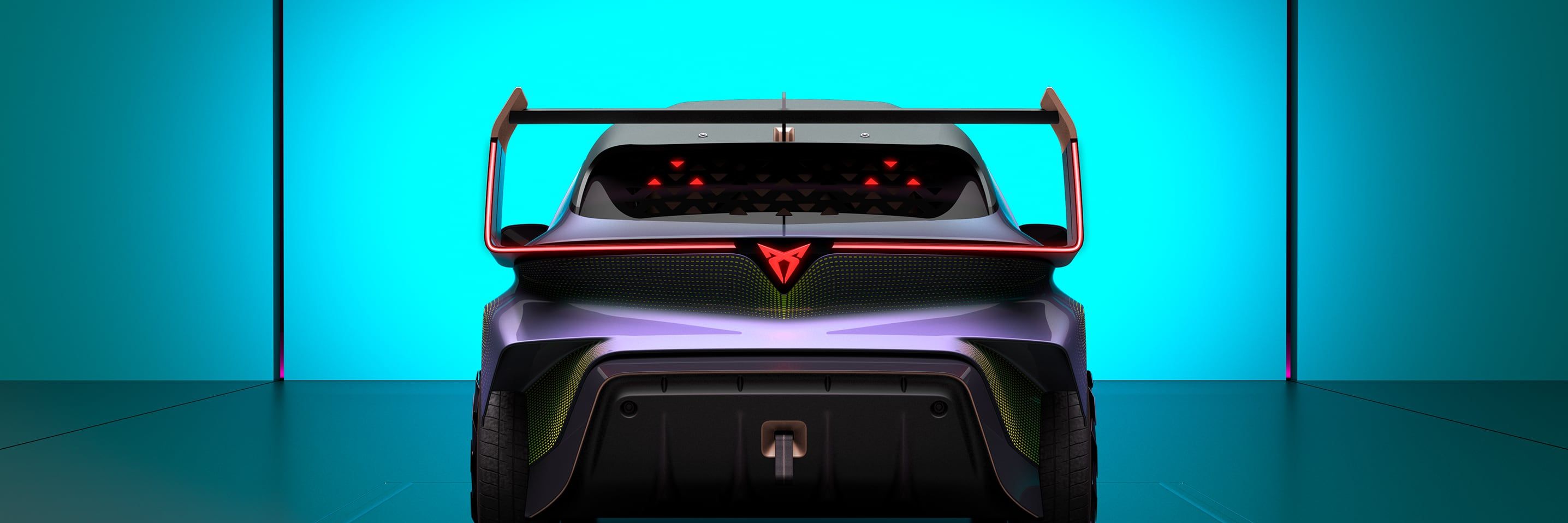 CUPRA UrbanRebel - Vista traseira