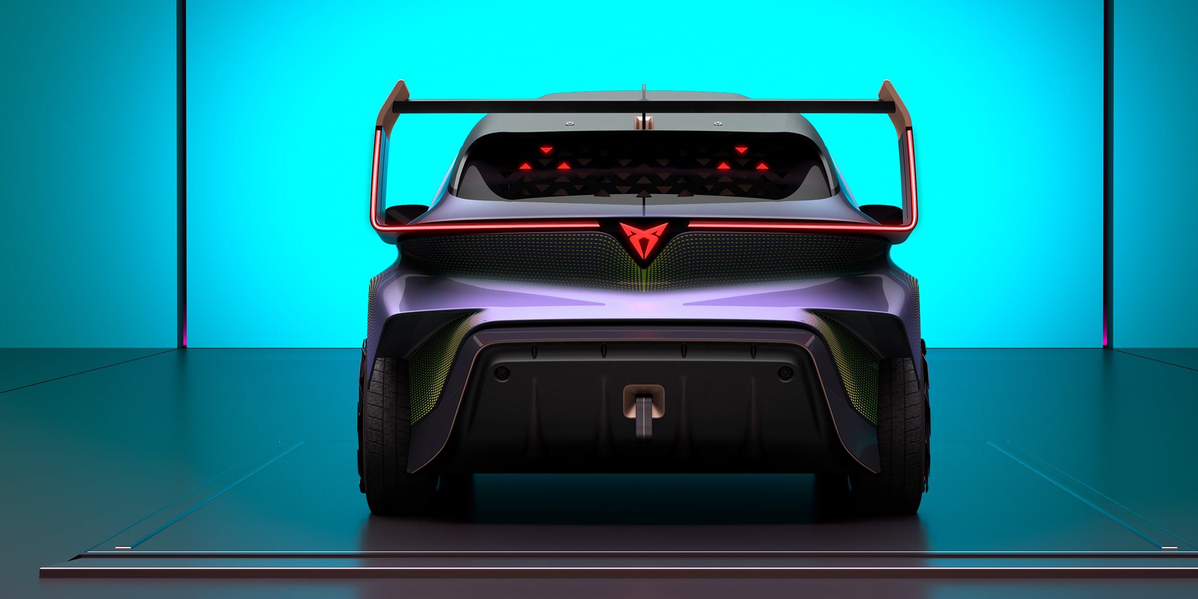 CUPRA UrbanRebel - Vista traseira