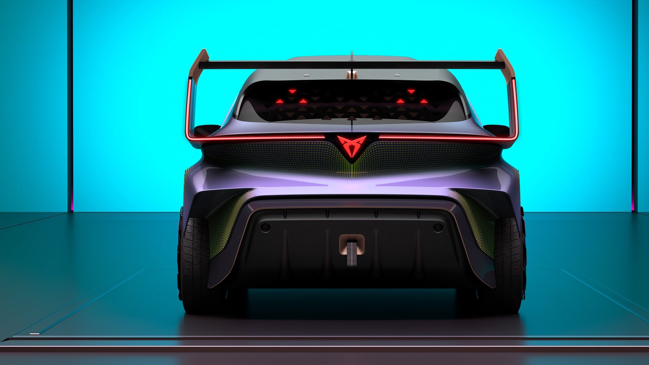 CUPRA UrbanRebel - Vista traseira