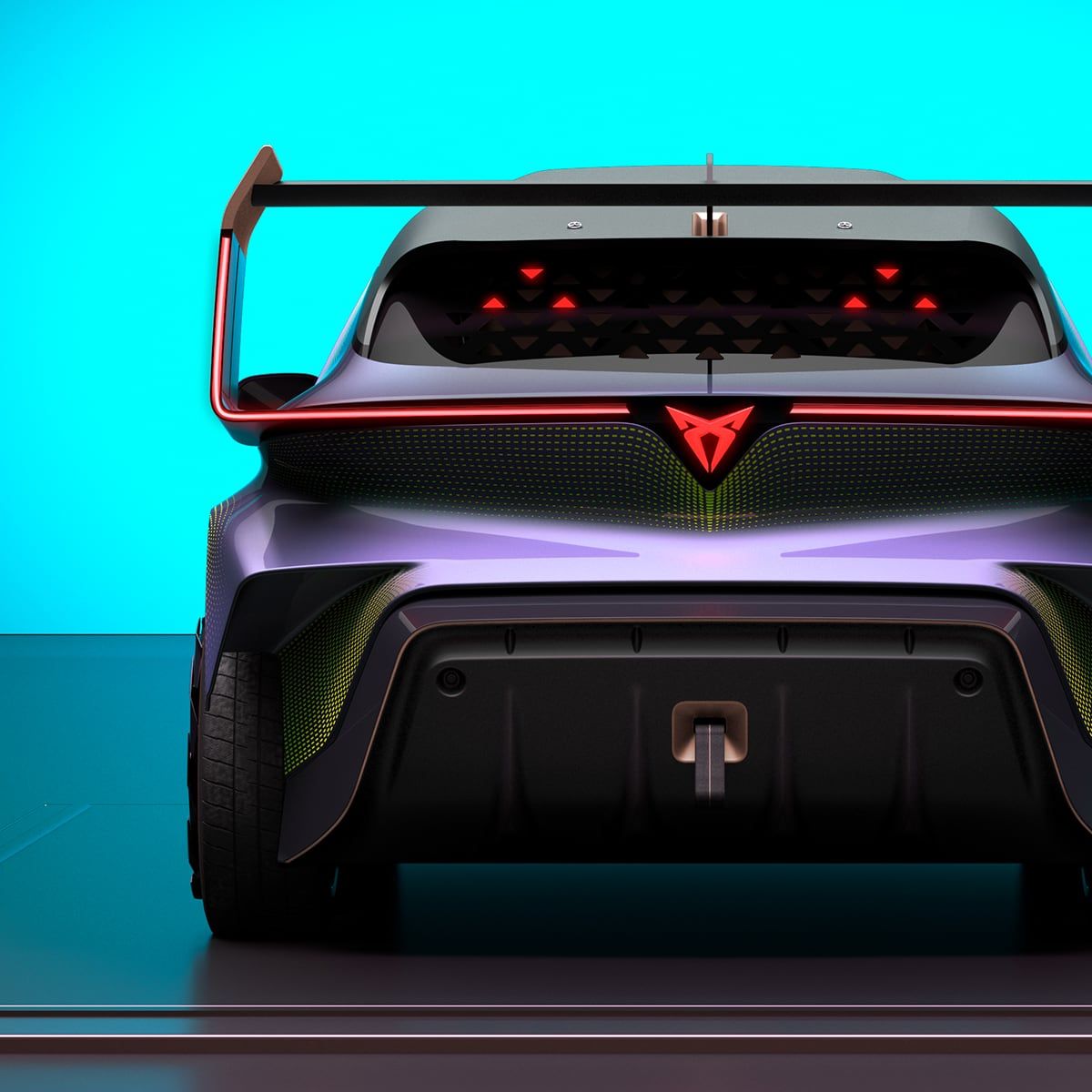 CUPRA UrbanRebel - Vista traseira
