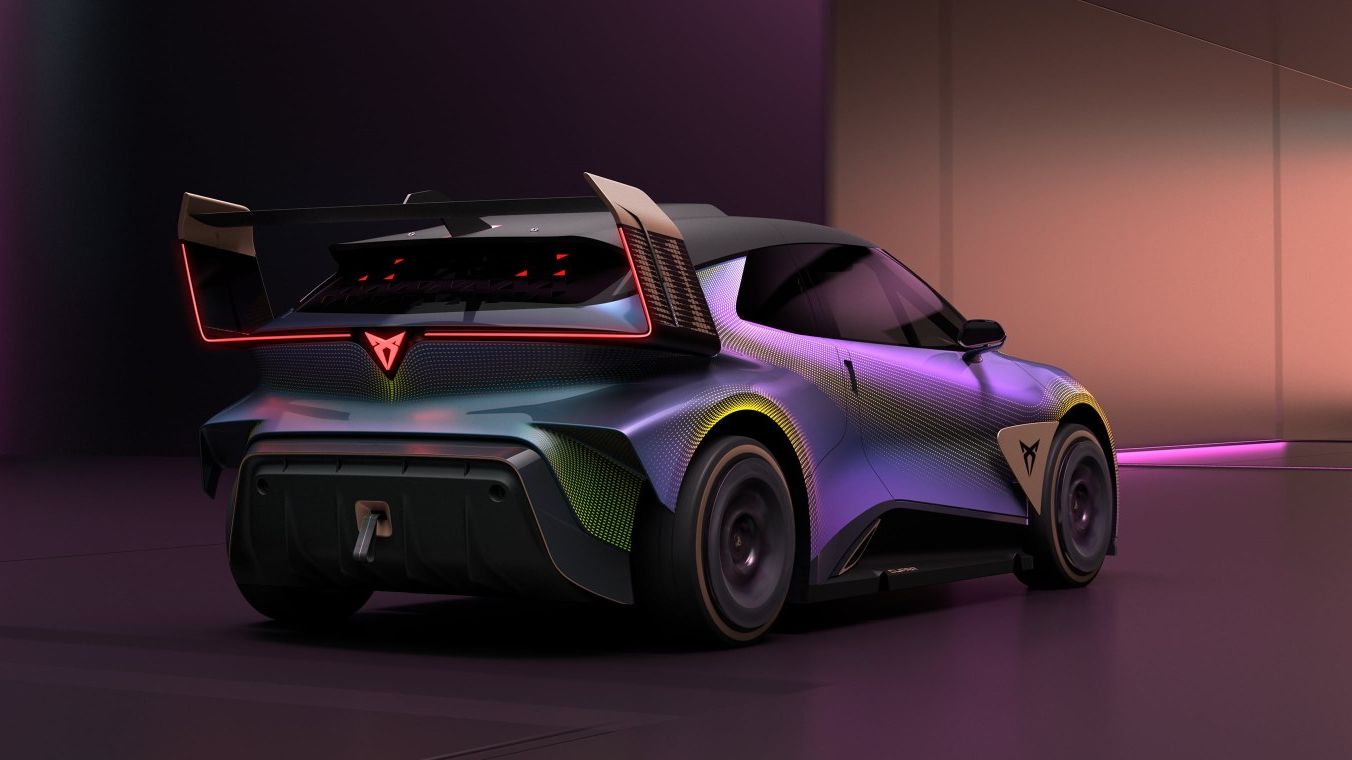 CUPRA UrbanRebel concept car vista traseira