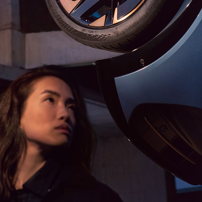 faróis com assinatura triangular cupra jantes cobre