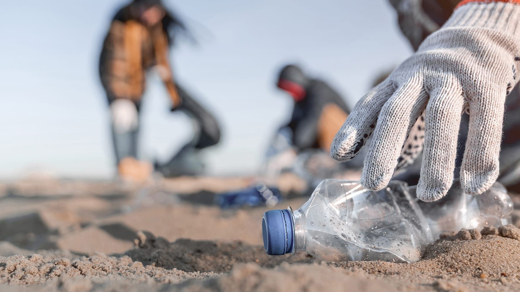 Plástico reciclado com SEAQUAL 