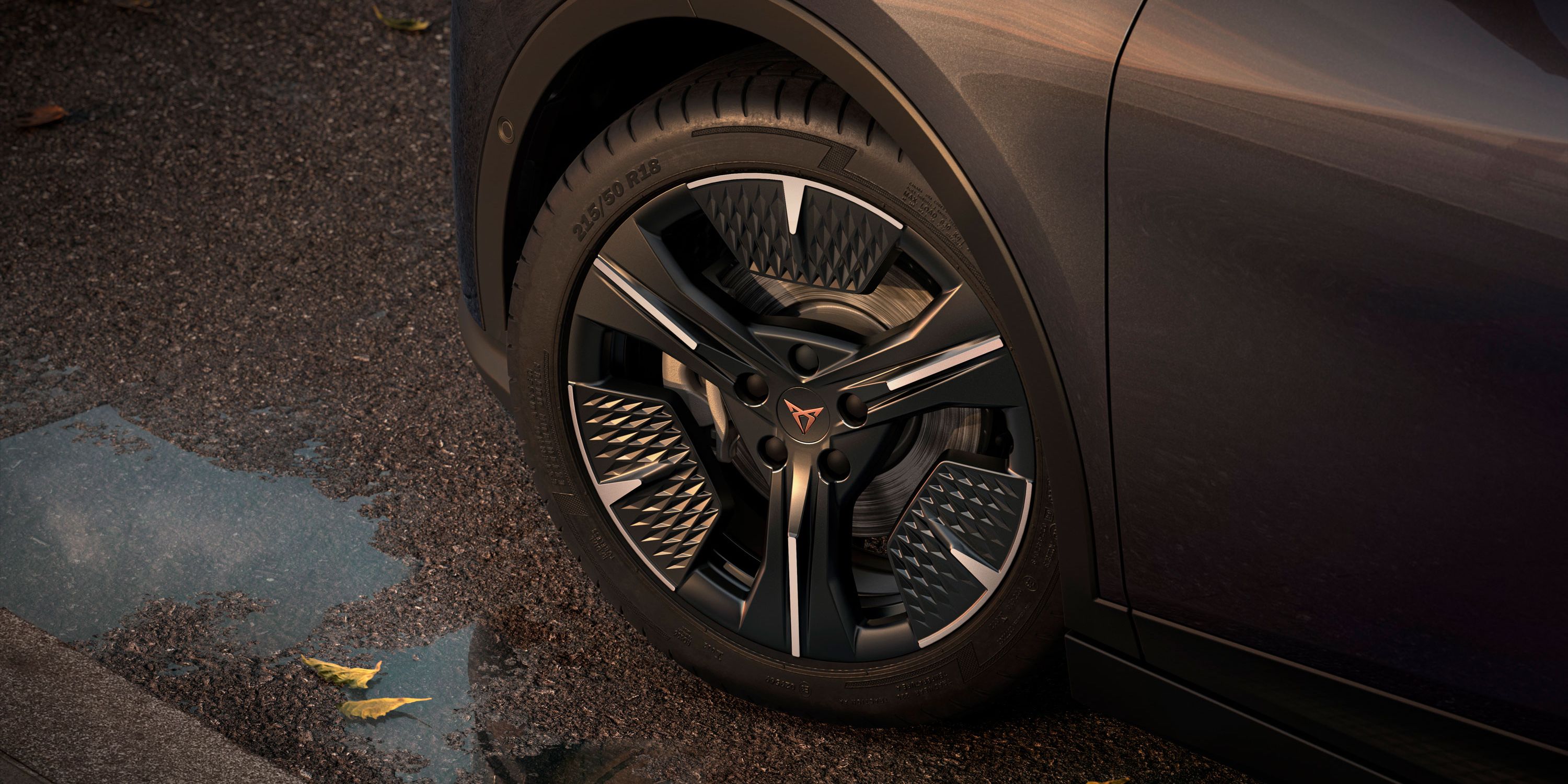 Jante CUPRA Raval Defier Maquinadas de 18 polegadas