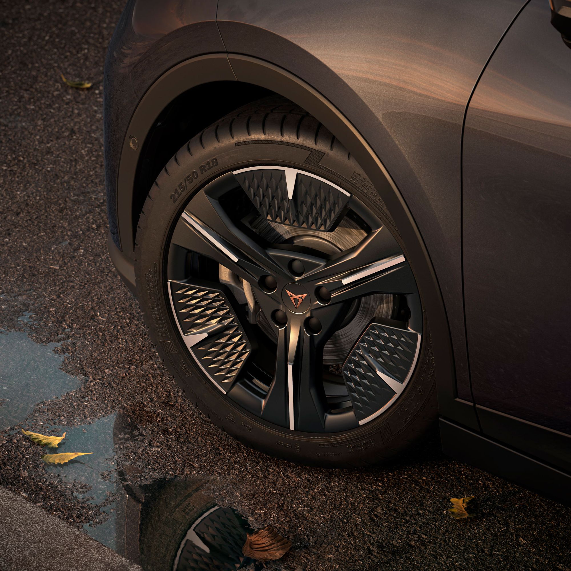 Jante CUPRA Raval Defier Maquinadas de 18 polegadas