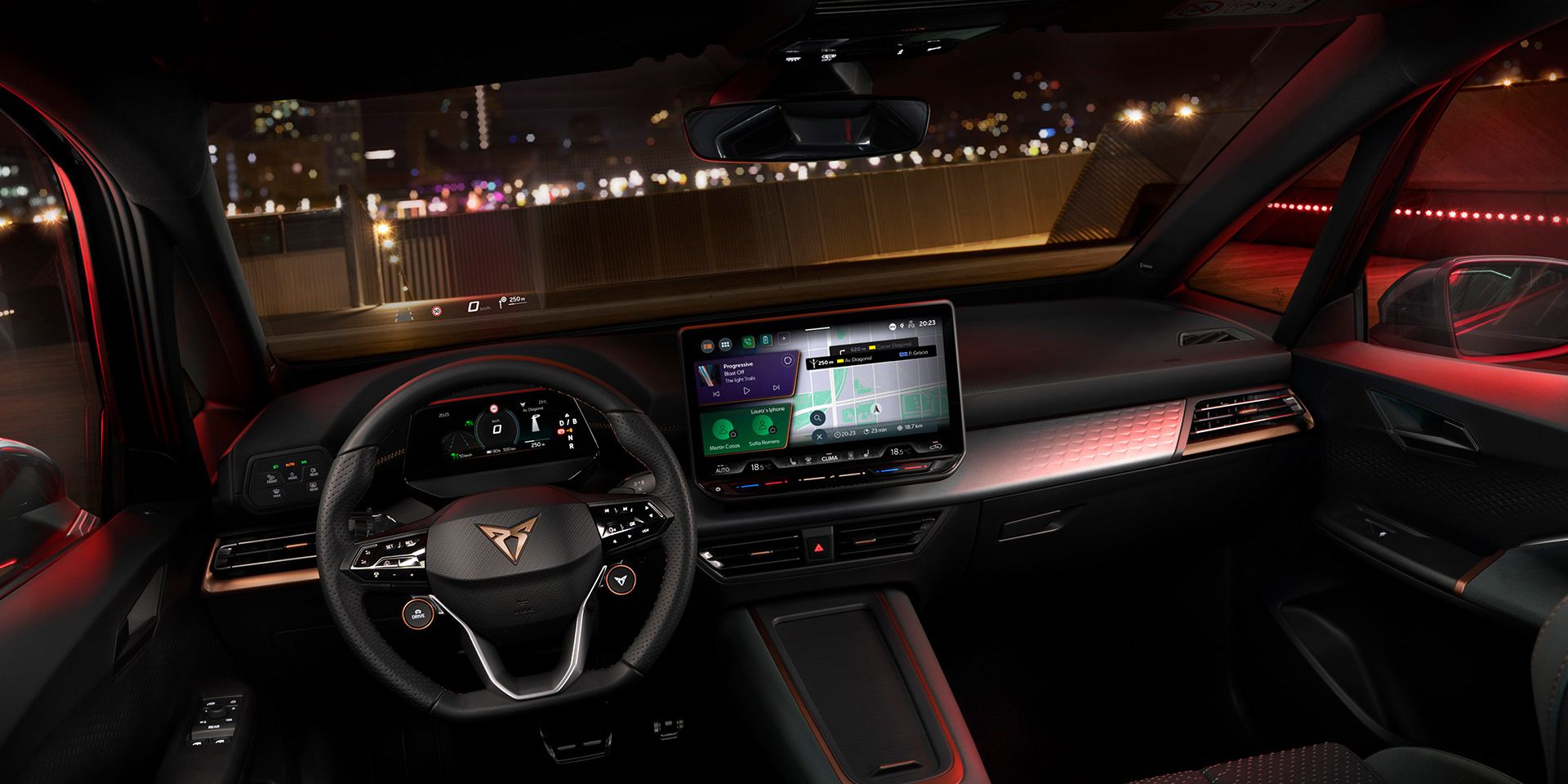 Novo CUPRA Born Design do Volante