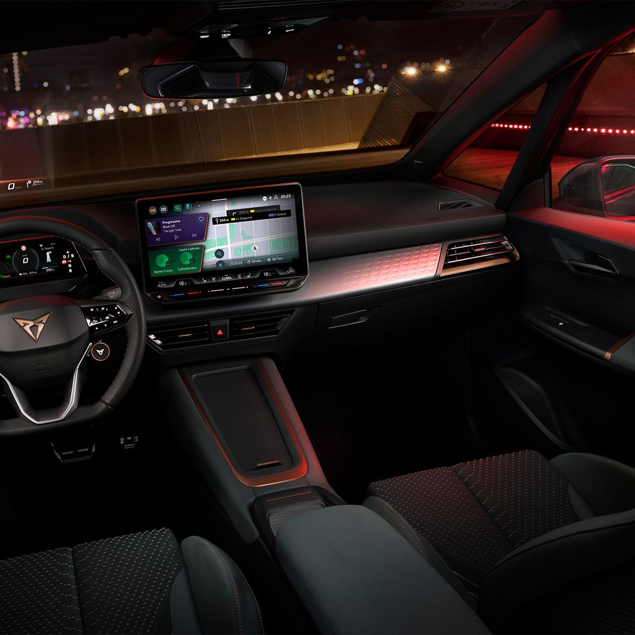 Novo CUPRA Born Design do Volante