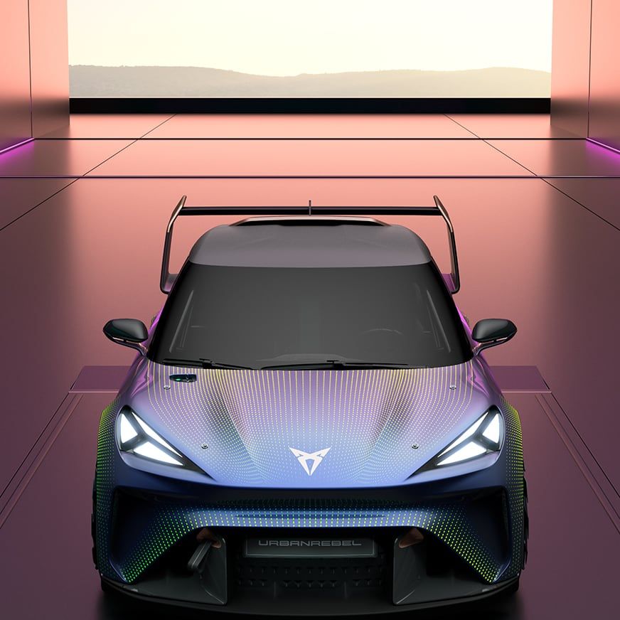 CUPRA UrbanRebel - Vista frontal