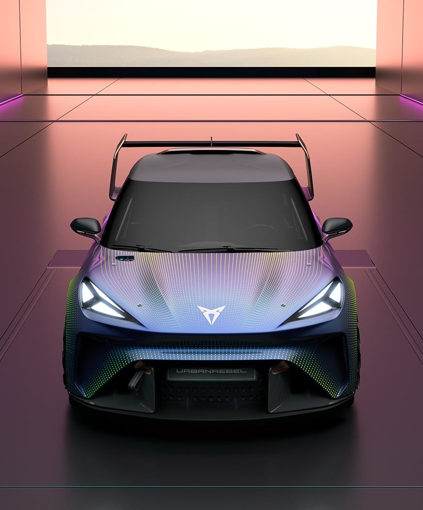 CUPRA UrbanRebel - Vista frontal