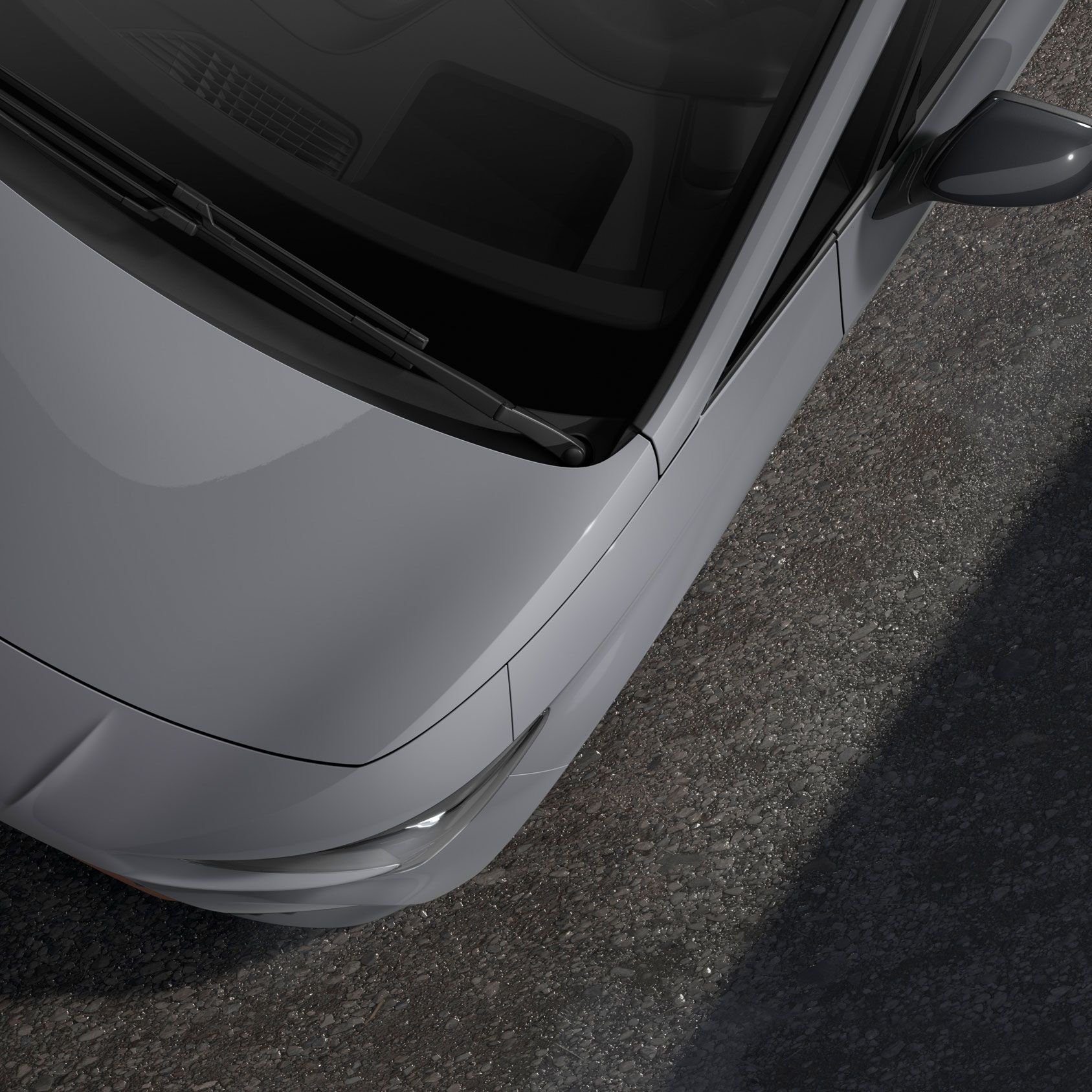 CUPRA Born em cinzento vapor